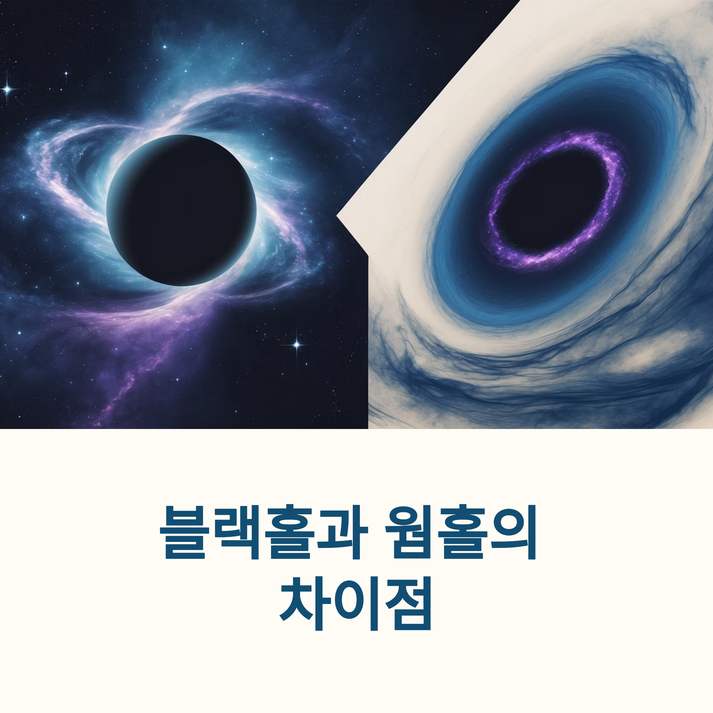 블랙홀과 웜홀
