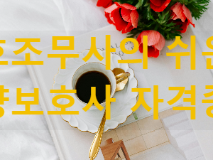 간호조무사의 쉬운 요양보호사 자격증 취득법