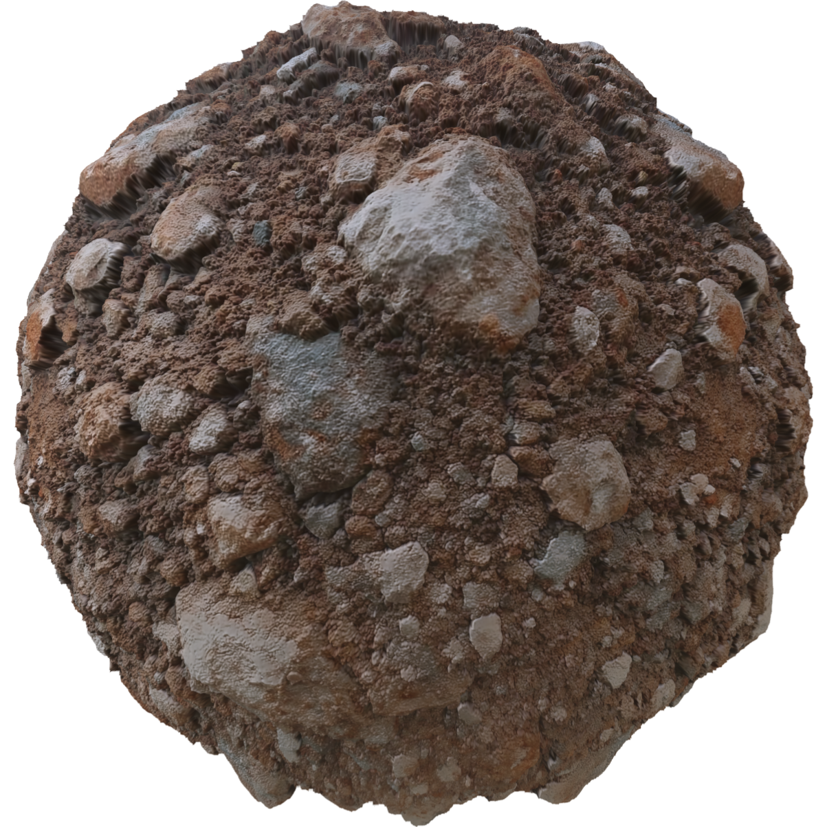 brown soil texture with Small pebbles 1