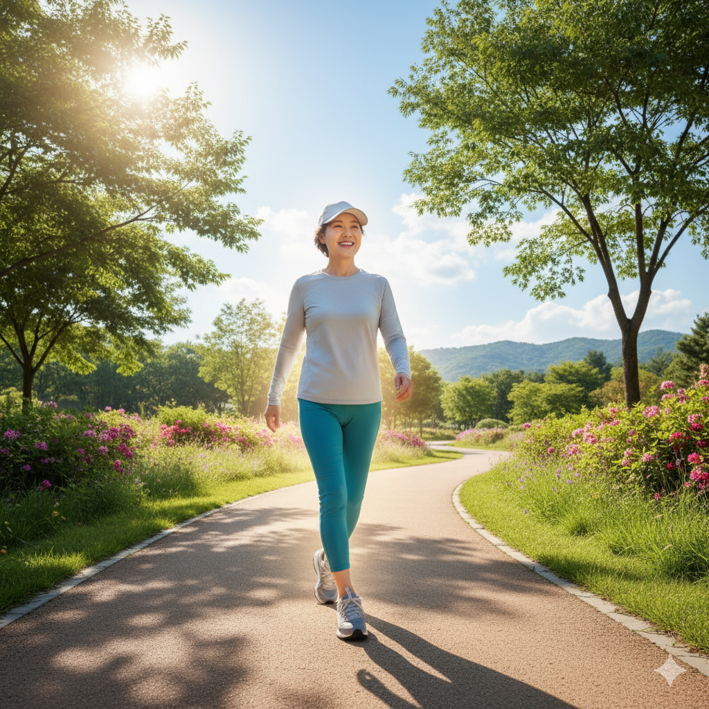 걷기만 해도 고혈당이 잡힌다