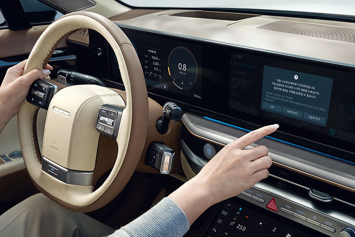 현대자동차 신형 그랜저 디지털 계기판