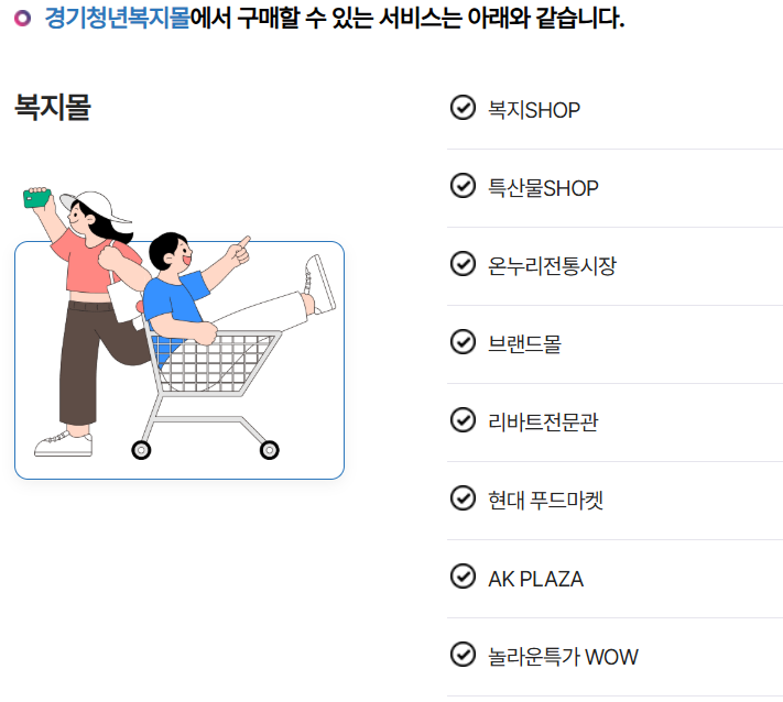 경기도 청년복지포인트 2차 신청 필수서류