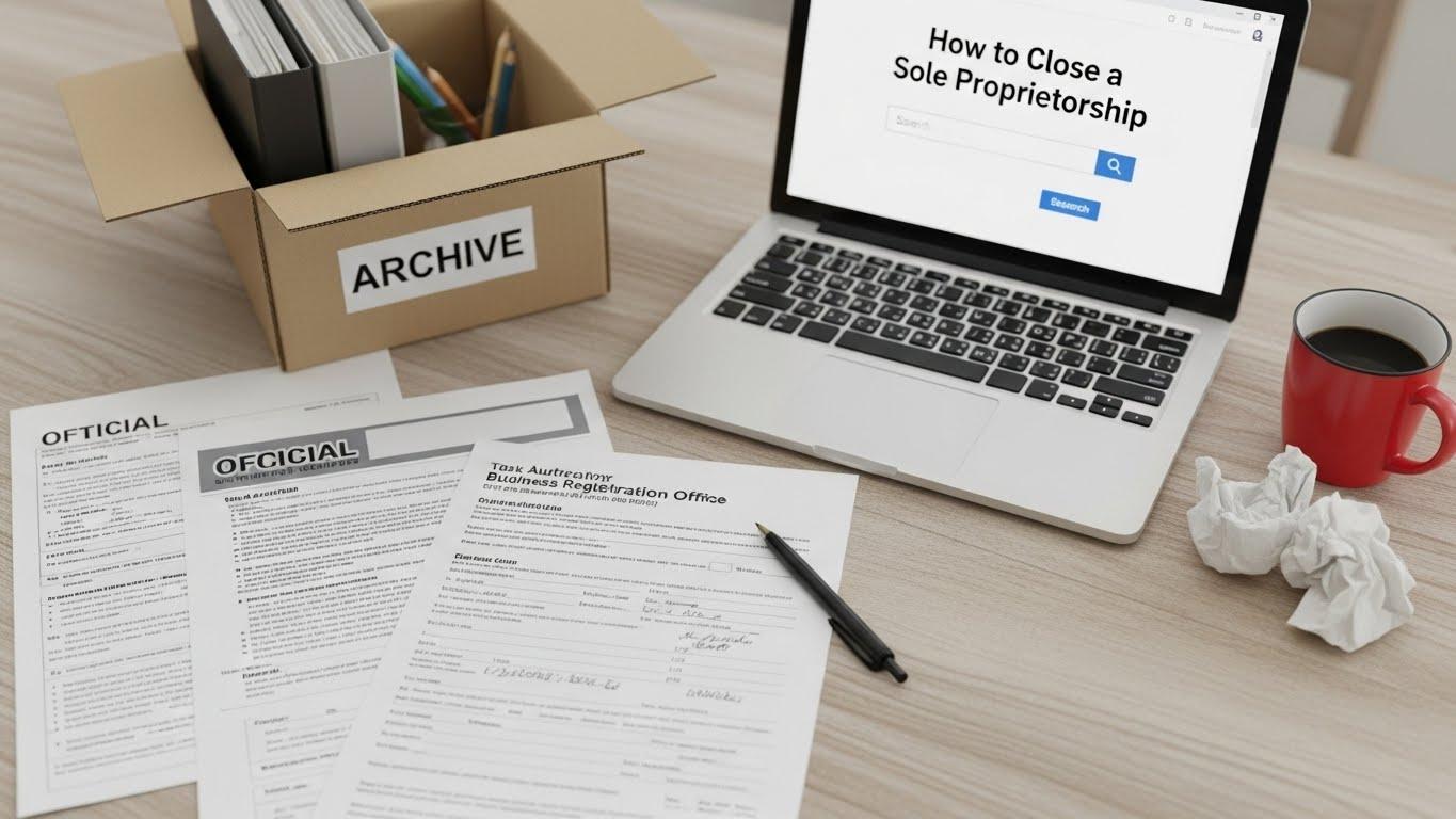 개인사업자 폐업신고 절차