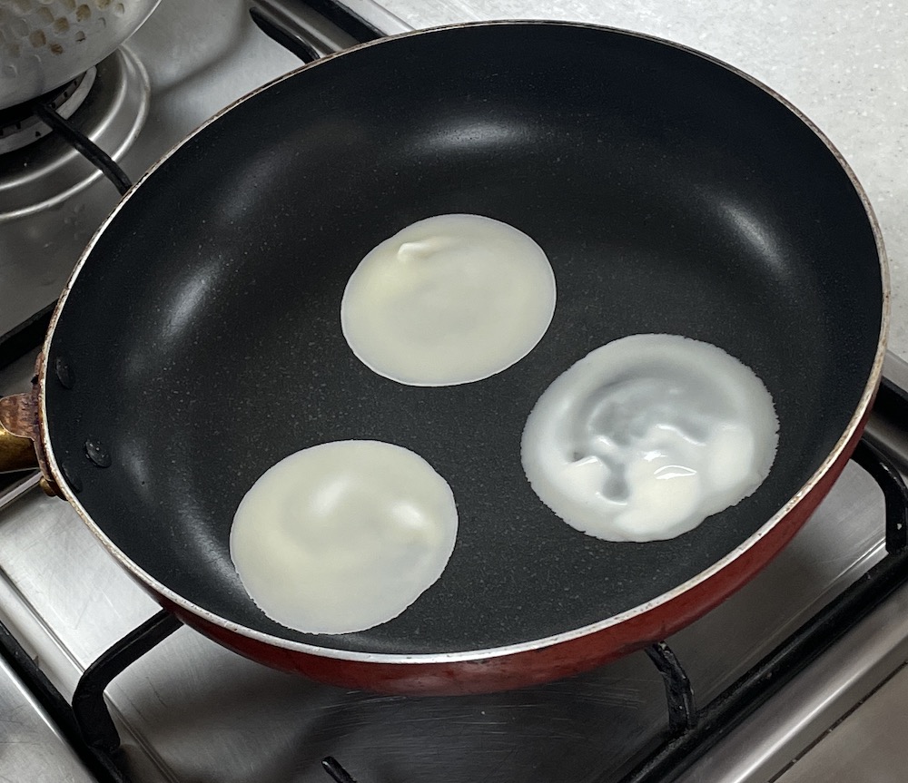 한식조리기능사 실기시험 준비 - 칠절판 - 밀전병 8개 만들기