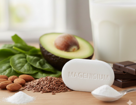 마그네슘의 근육 경련 완화와 신경 안정 효과