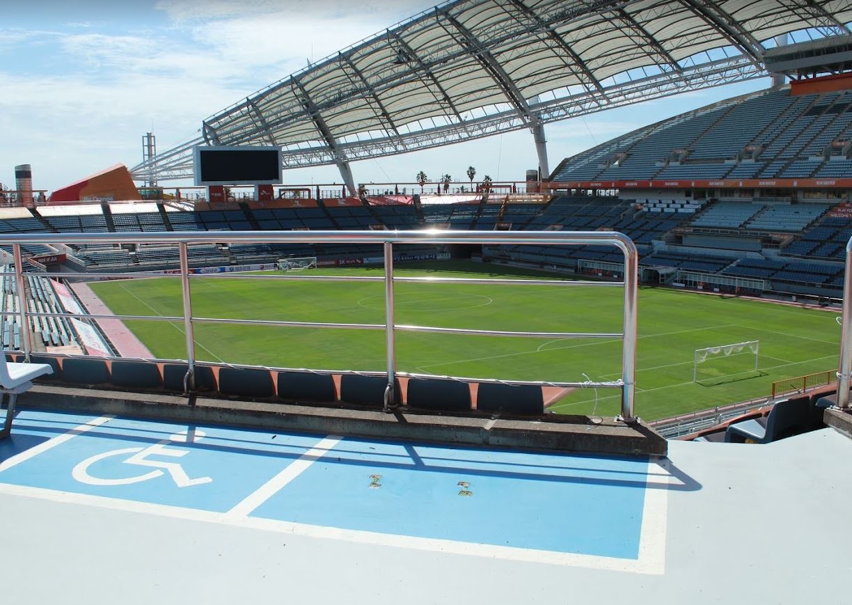 축구 경기장 사진