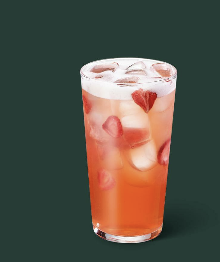 딸기 아사이 레모네이드 리프레셔