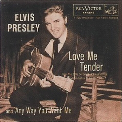 love me tender 앨범커버 
