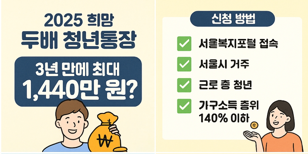 희망두배 청년통장 완벽가이드