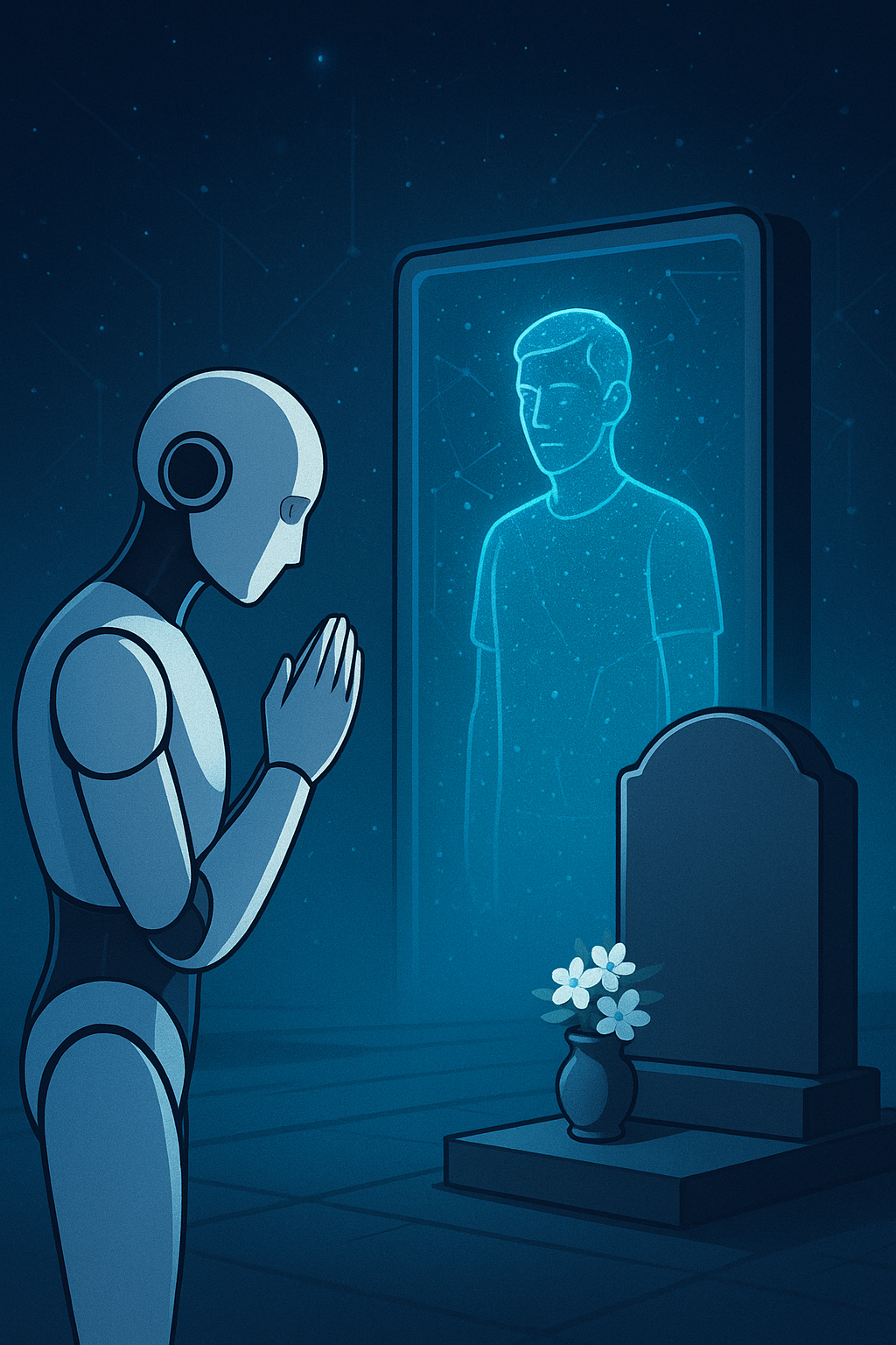 💠 디지털 생명보험 — AI가 당신의 데이터로 ‘사후 복원 서비스’를 운영한다면?