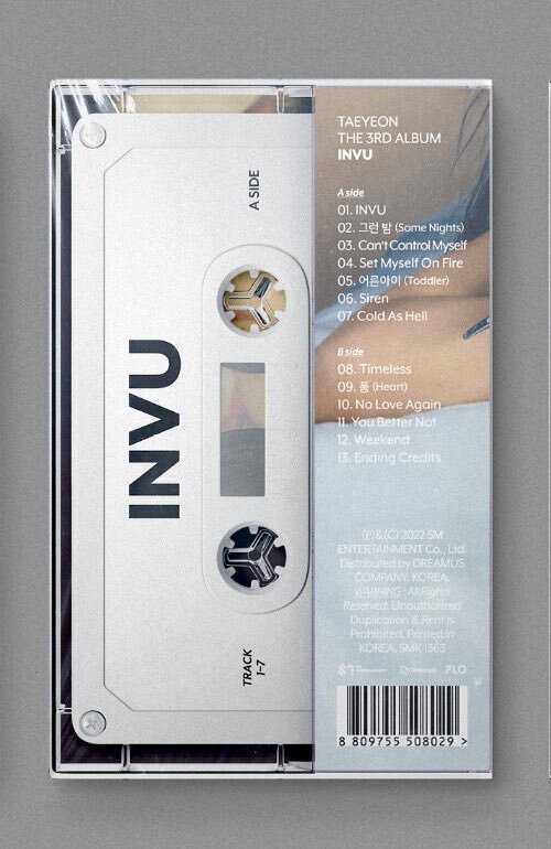 TAEYEON 태연 The 3rd Album [INVU] - Track List