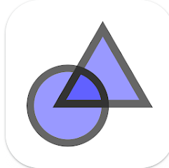 지오지브라 기하 앱, 도형과 작도의 원리, 기하 작도 수행