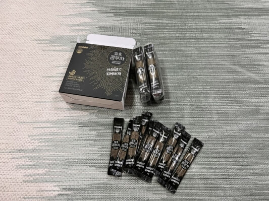 콤부차 패키지 사진