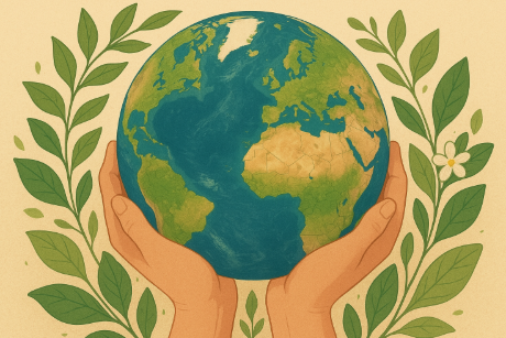 지구 둘레 km 길이 구하기