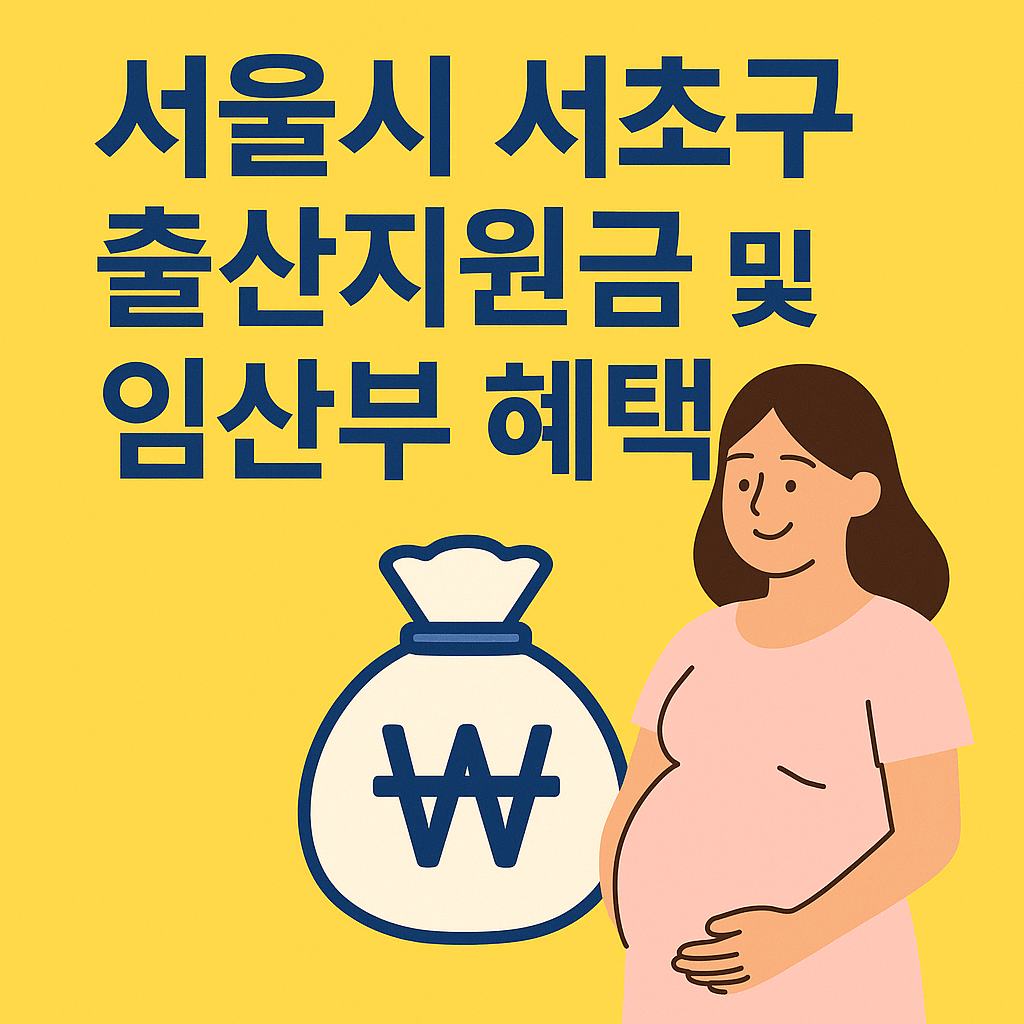 서울시 서초구 출산지원금