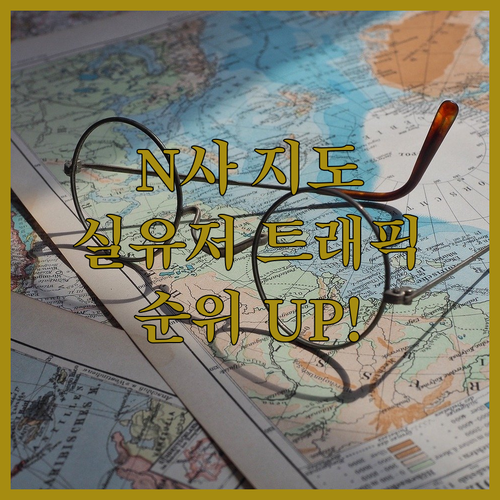 N사 지도 마케팅, 실유저 트래픽으로