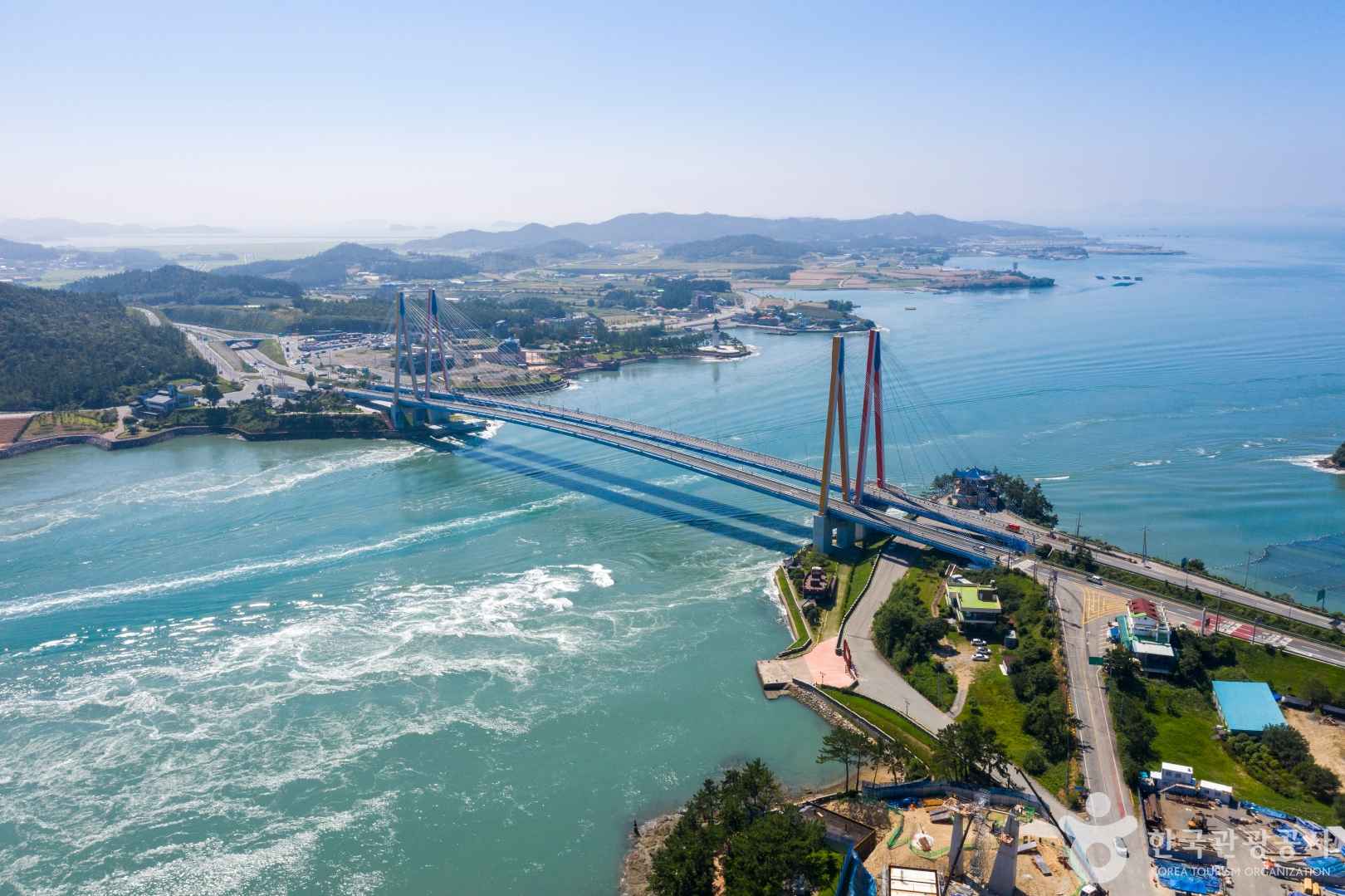 진도대교 울돌목 물살