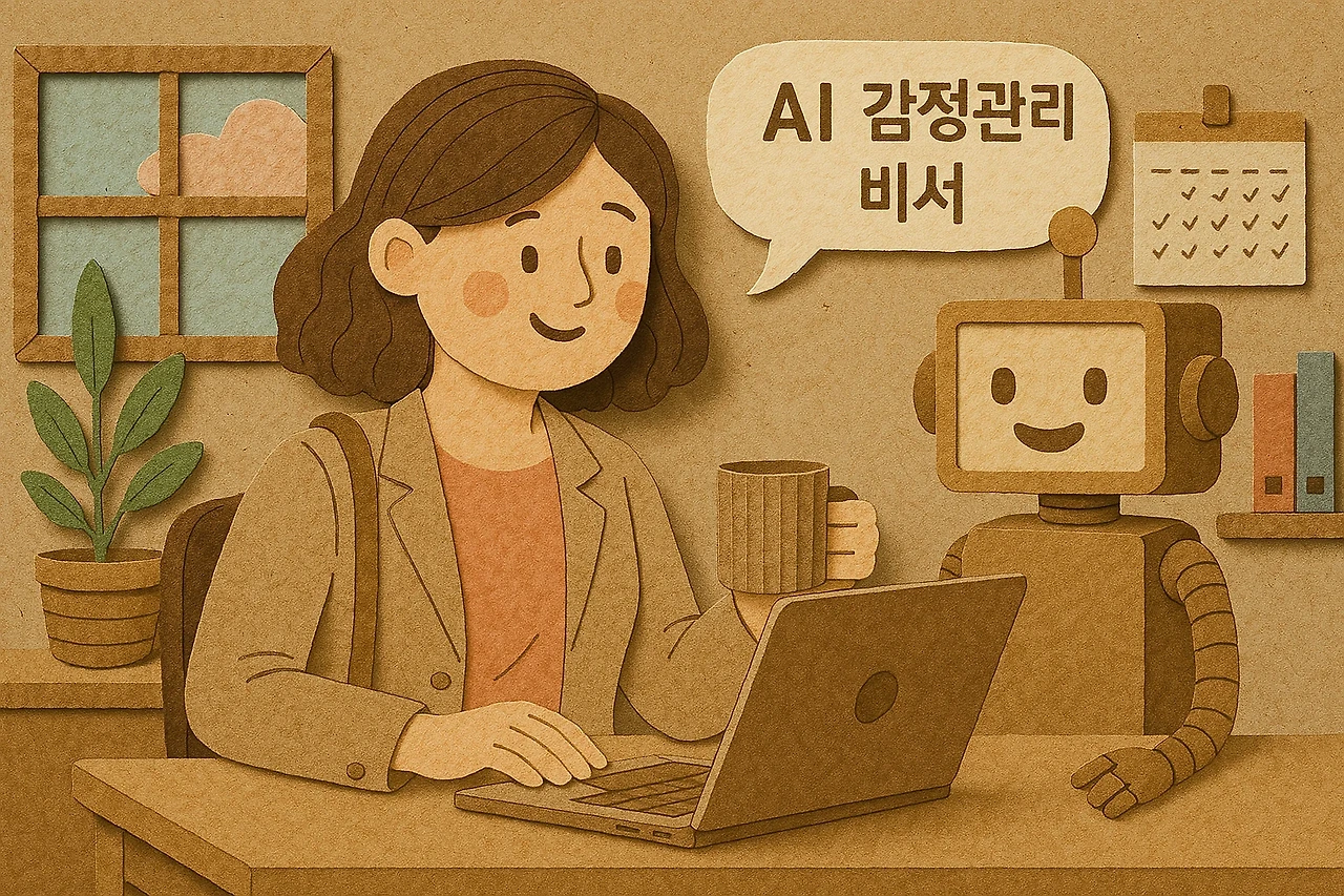 워킹맘·직장인을 위한 AI 감정관리 비서 관련 이미지
