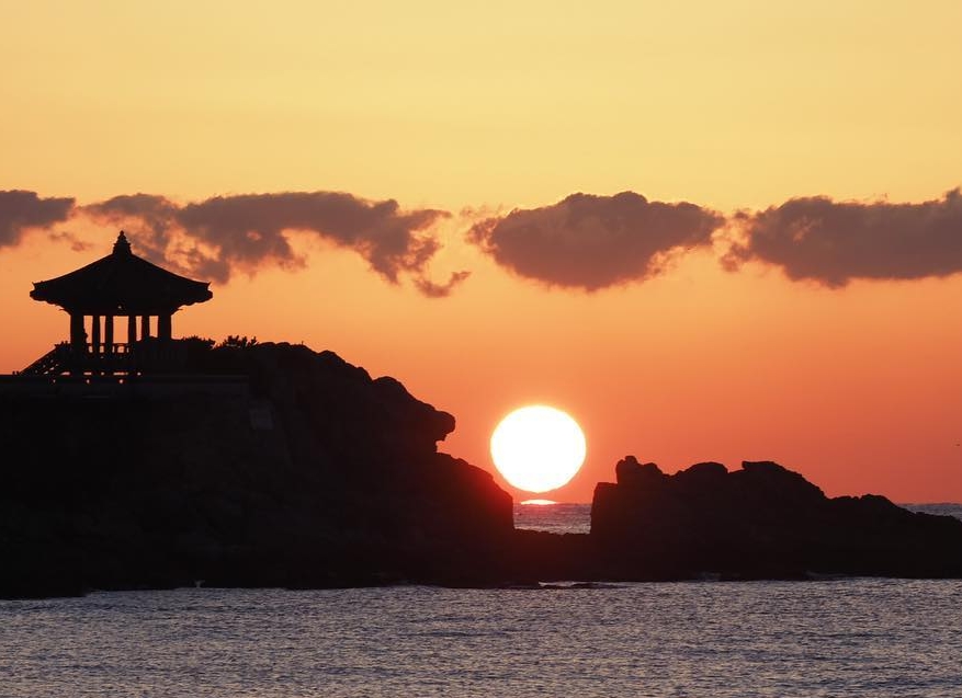 송정해수욕장 일출