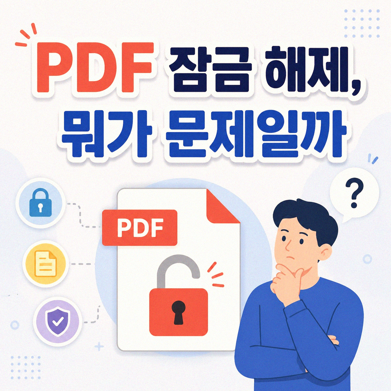 PDF 문서 편집이 막힐 때 어떻게 해결하나요?