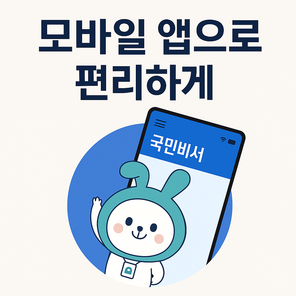 국민비서 구삐란? 생활 행정 정보를 편리하게 받는 방법