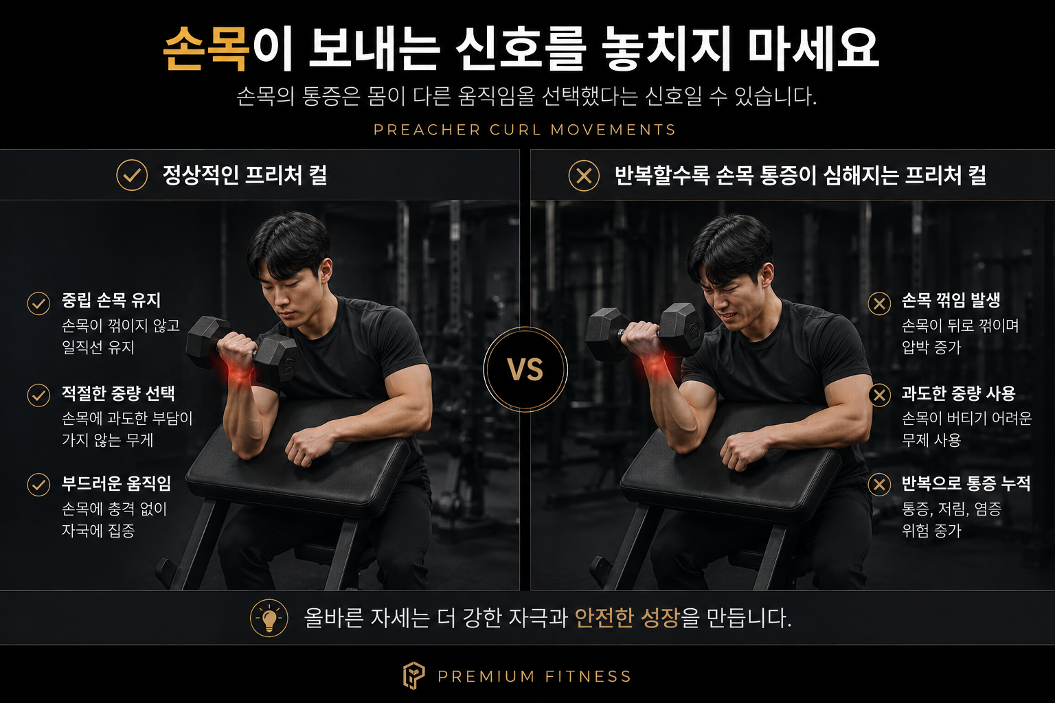 손목이 보내는 신호를 놓치지 마세요
