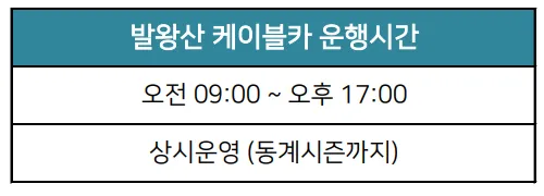 발왕산-케이블카-운행시간