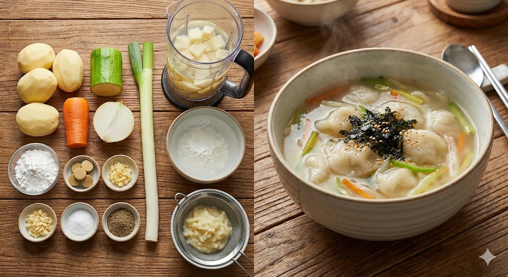 감자옹심이 황금레시피