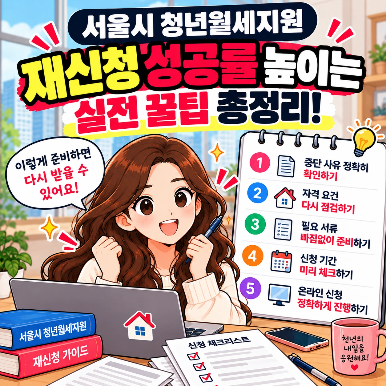 청년월세지원-재신청체크리스트