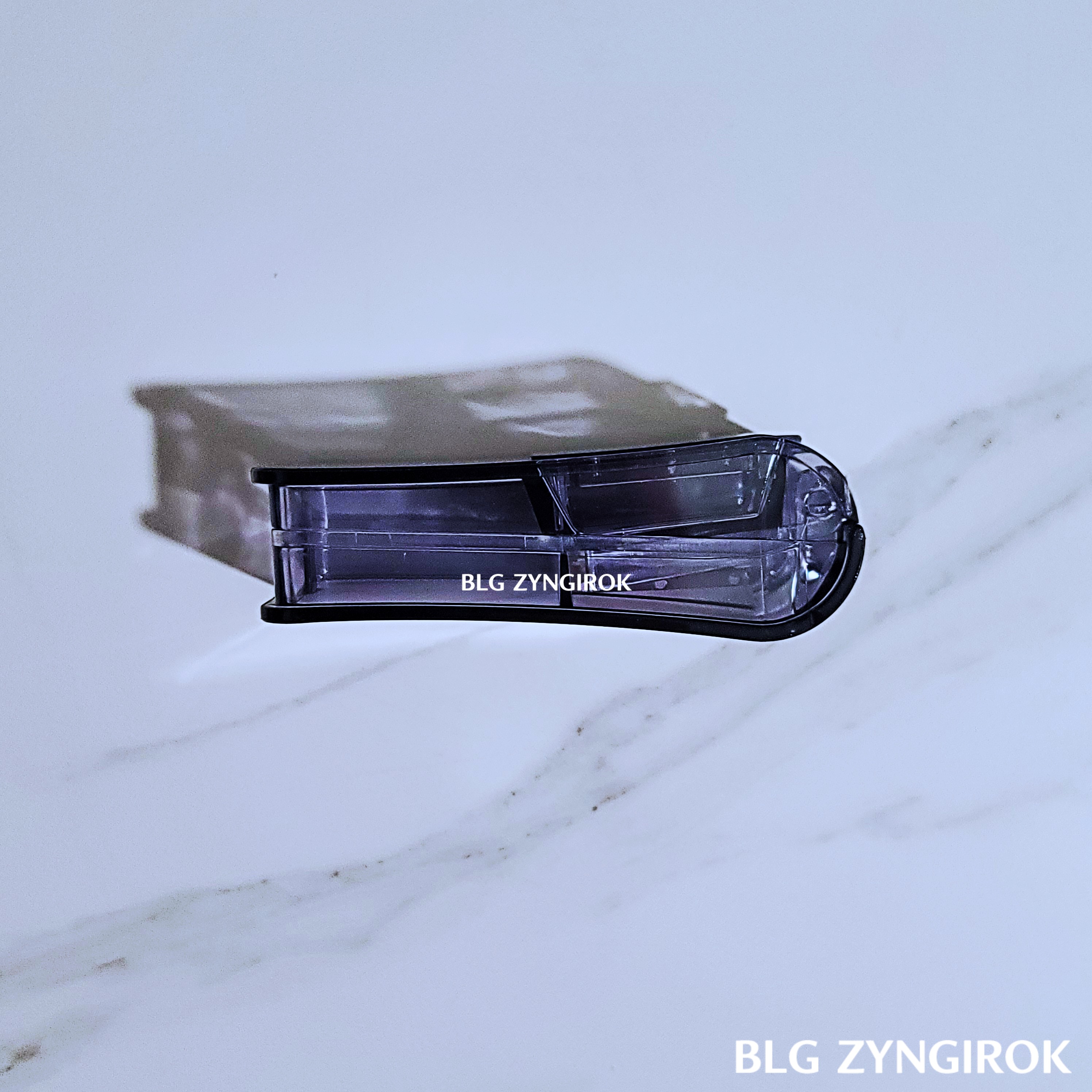 약깨기 옆면 모습이다.