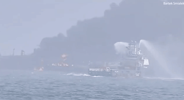 유조선·화물선 북해서 충돌, 구조와 피해상황