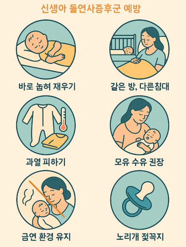 신생아 돌연사증후군 에방 관련 사진