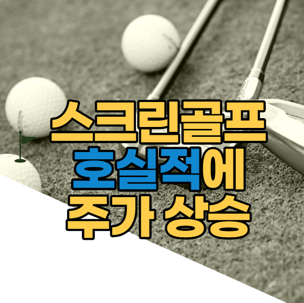 스크린골프 표지