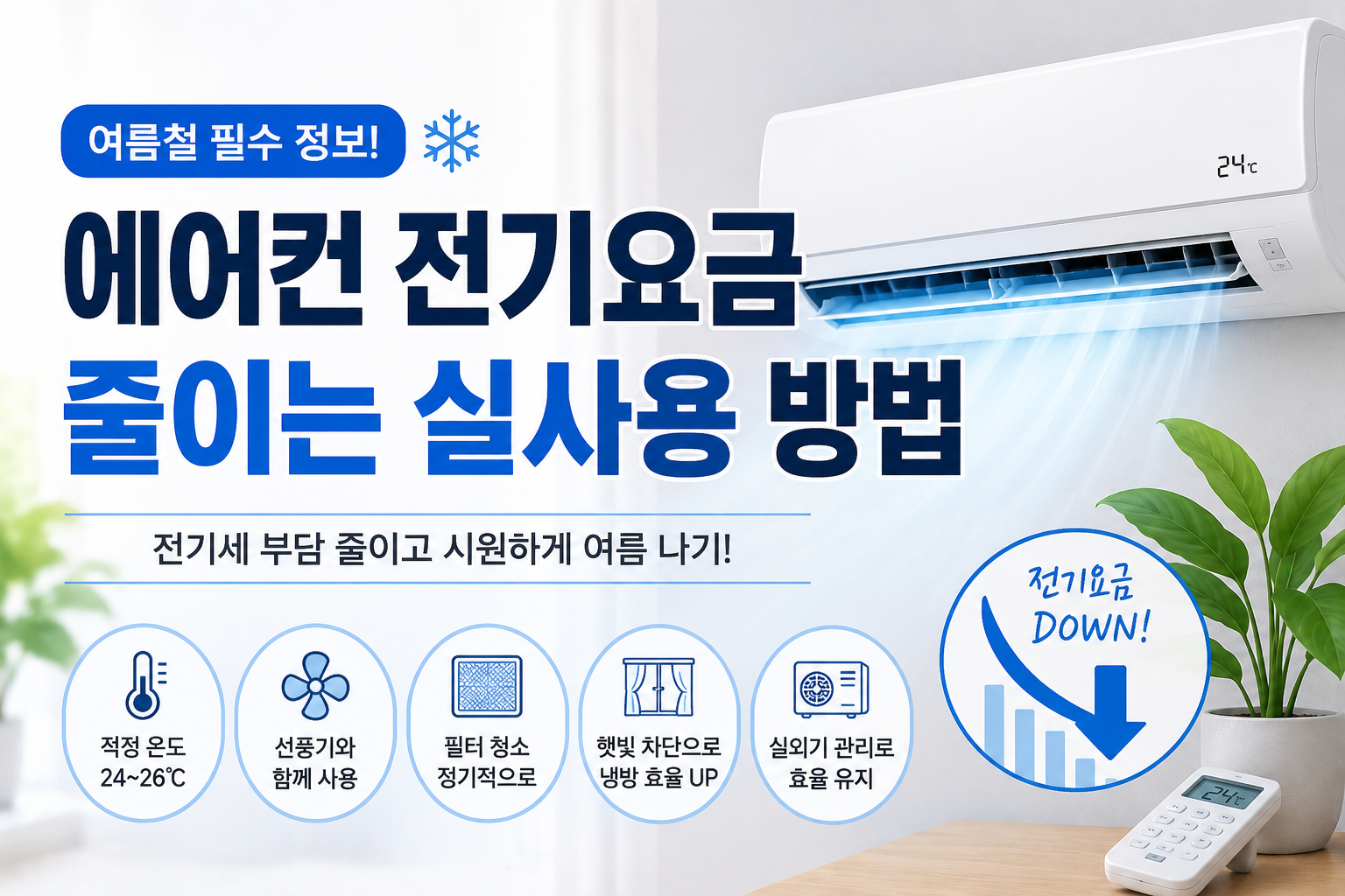 에어컨-전기요금-줄이는법