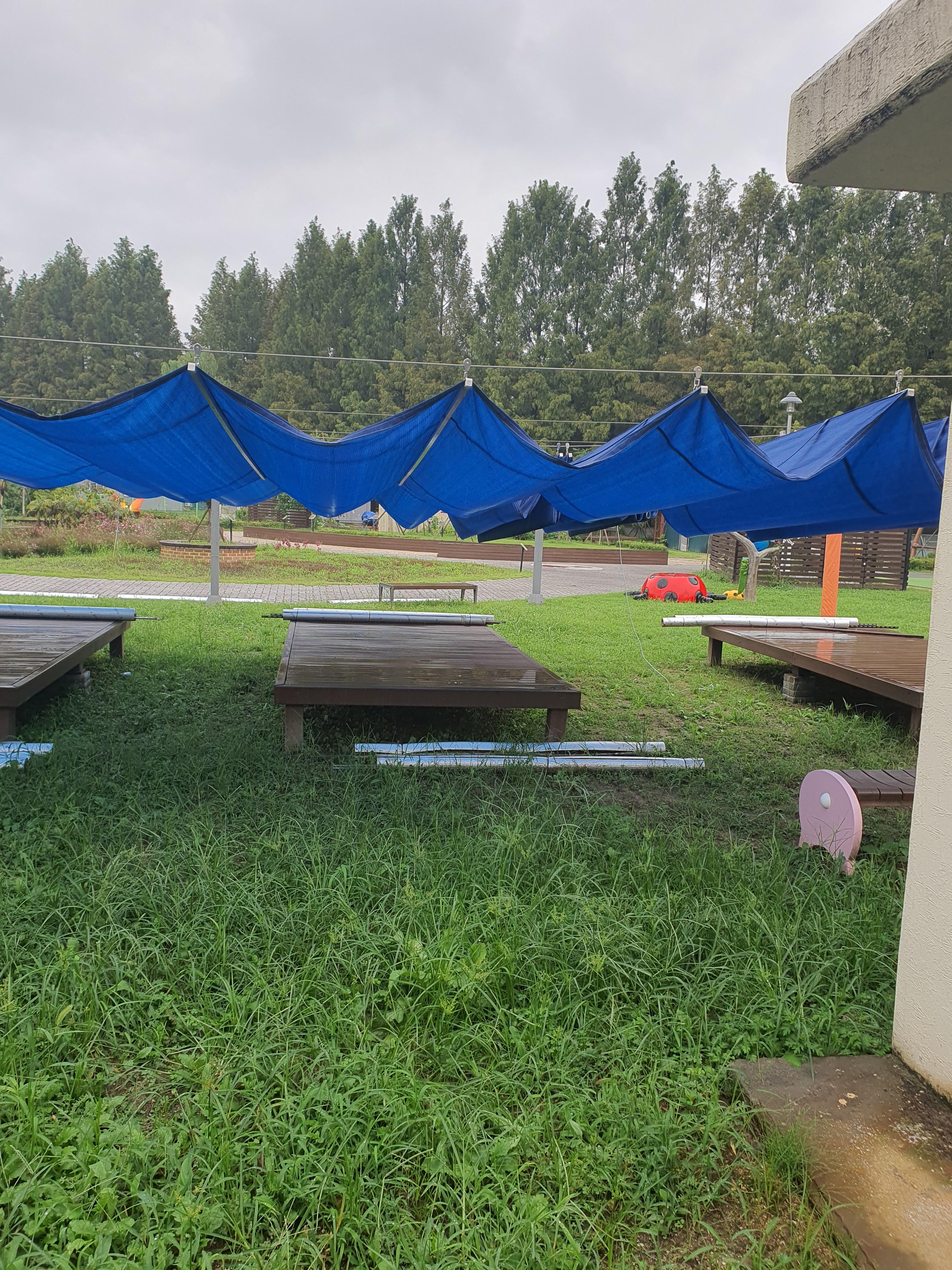 야외 평상 시설