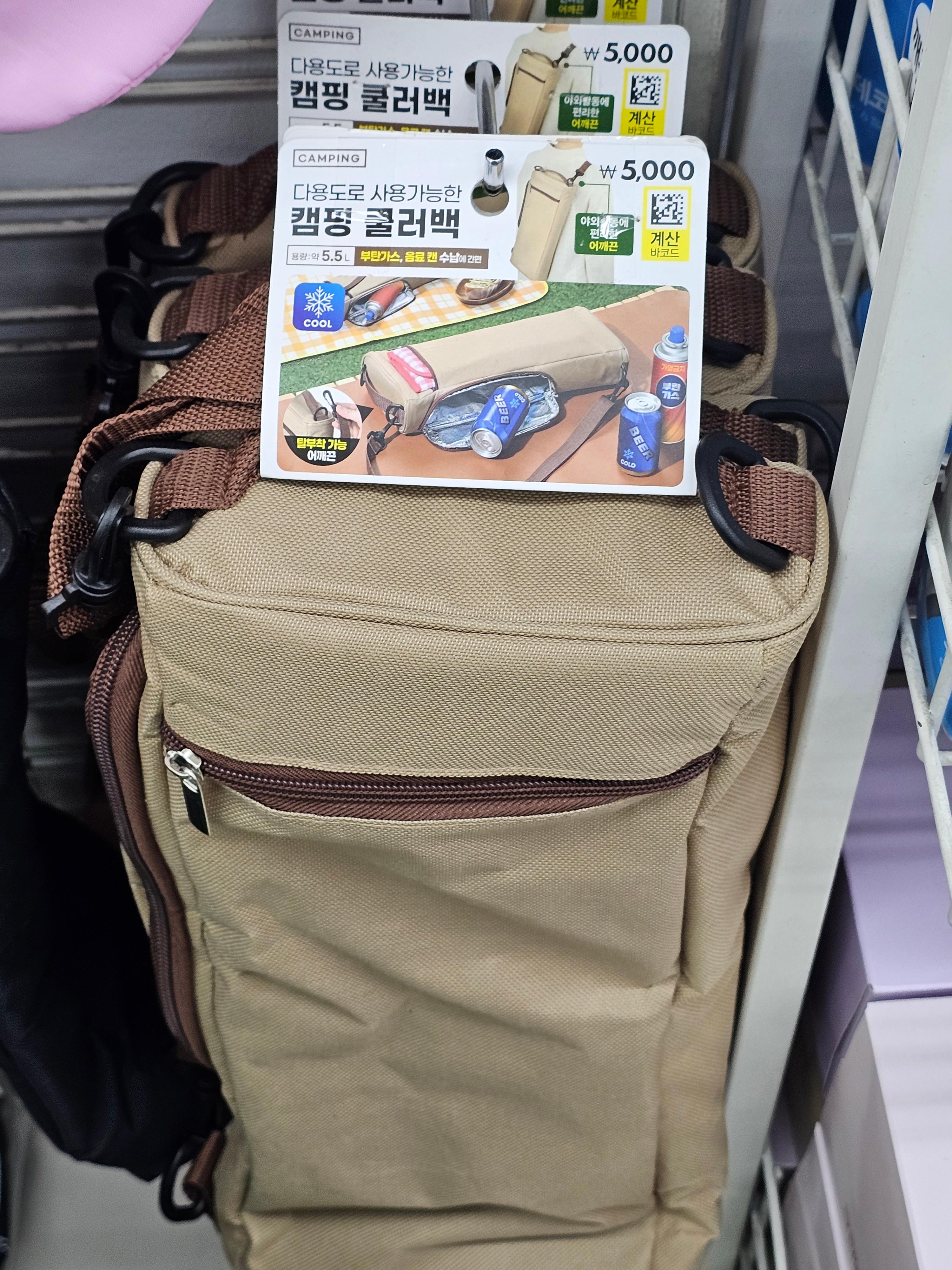 다이소 등산템 추천, 후기, 캠핑쿨러백