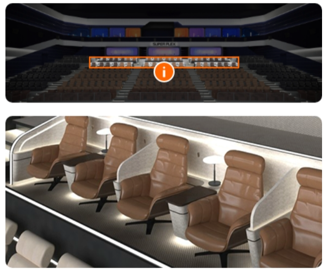 롯데시네마-슈퍼플렉스-스위트-리클라이너석