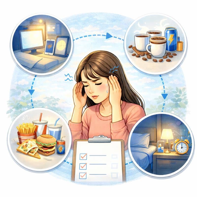가벼운 두통이 반복될 때 생활 점검법