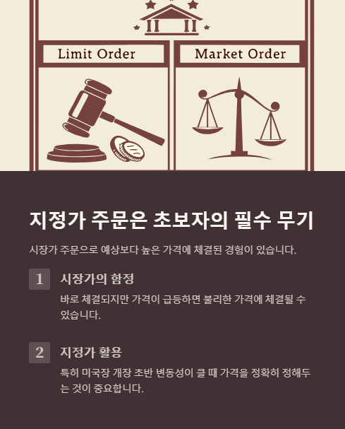 지정가 주문은 초보자의 필수 무기