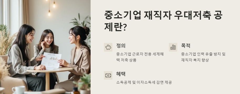 중소기업 재직자 우대저축 공제란