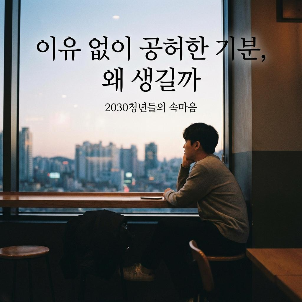 이유 없이 공허한 기분, 왜 생길까