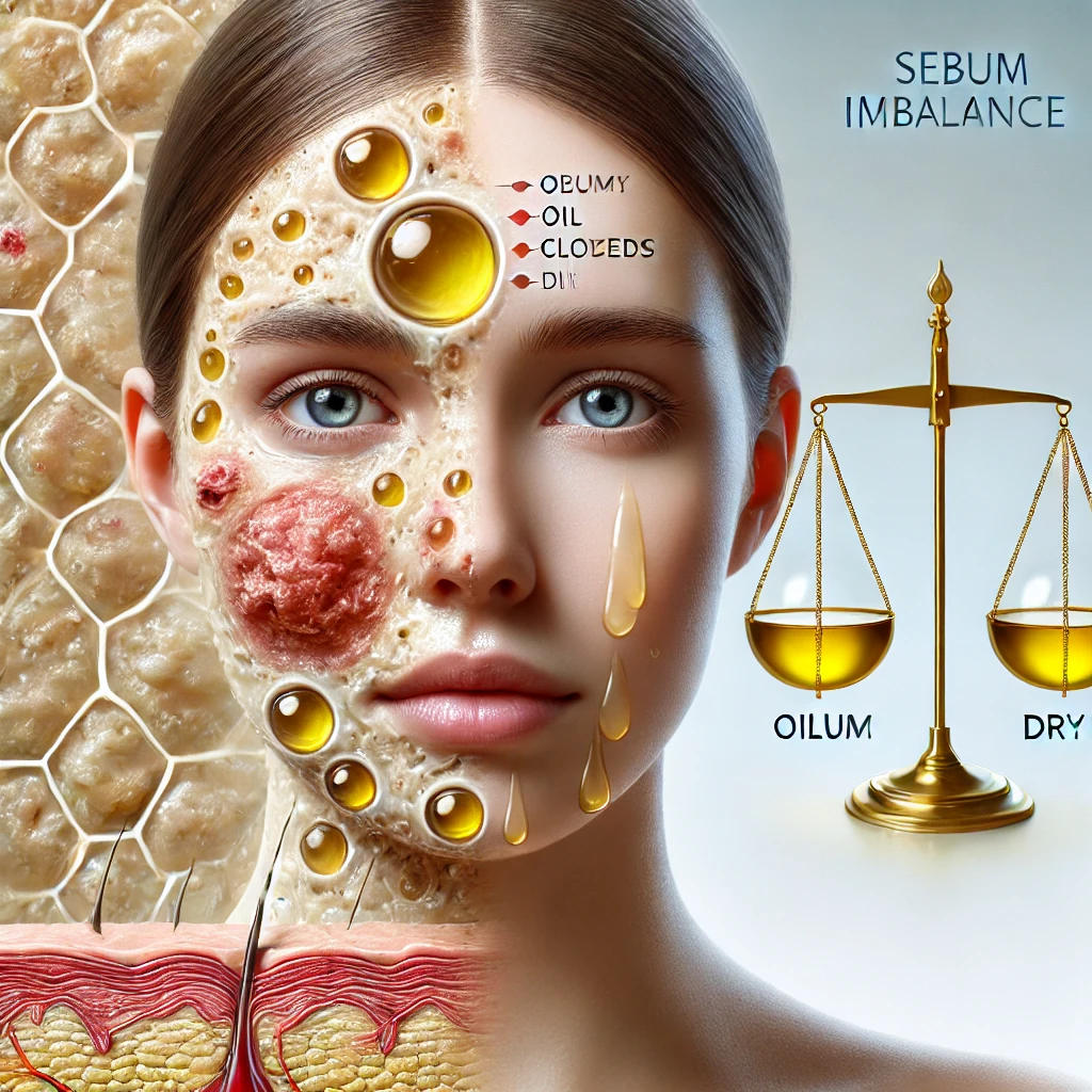 피지 분비 균형이 깨지면 피부 트러블이 생긴다