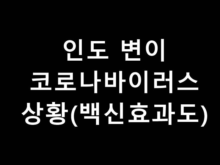 인도 변이 바이러스