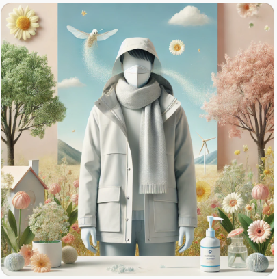 봄 알레르기, 기능성 섬유로 가볍게 넘긴다