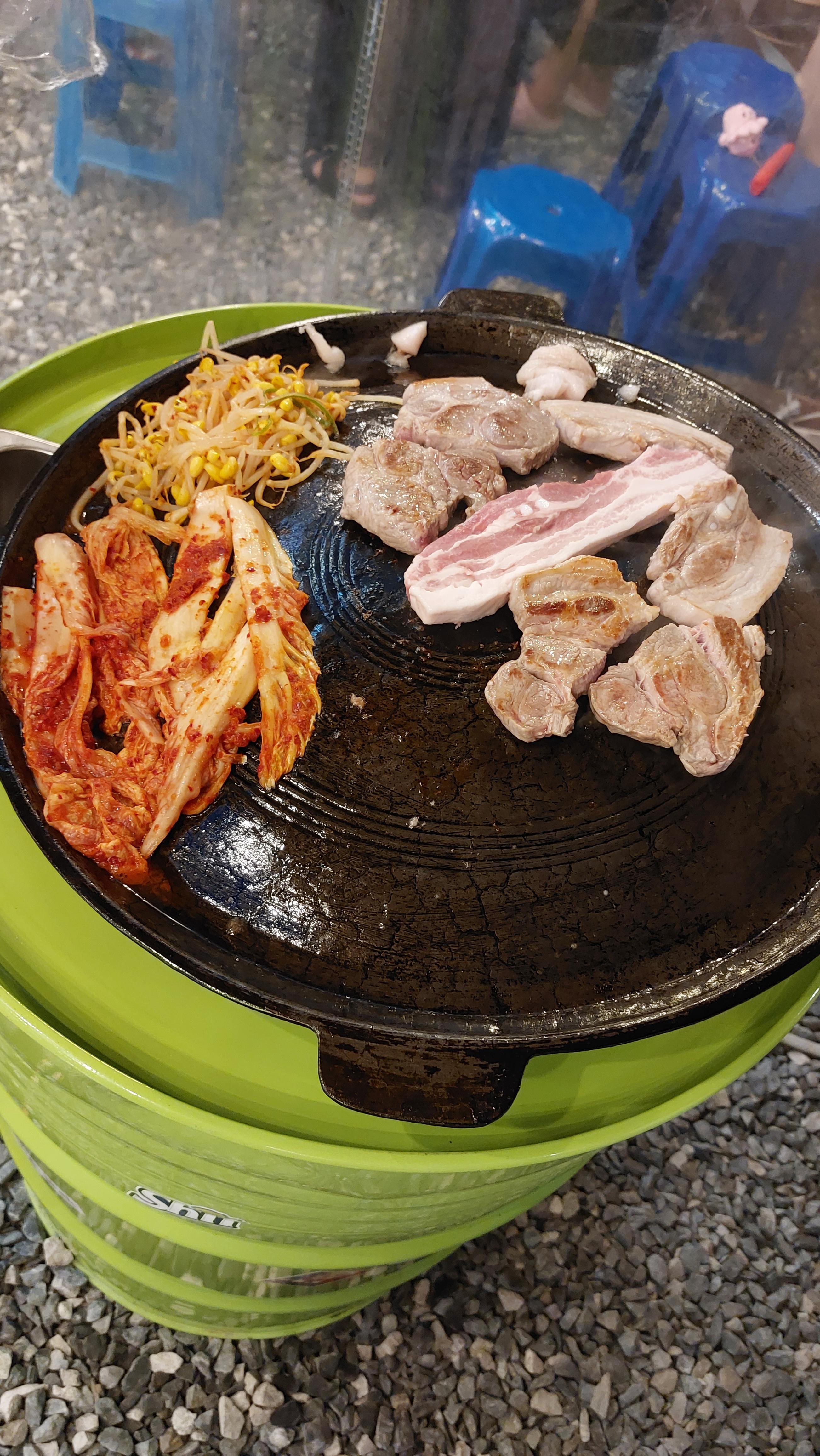 대전 찰스바베큐 고기굽자!!