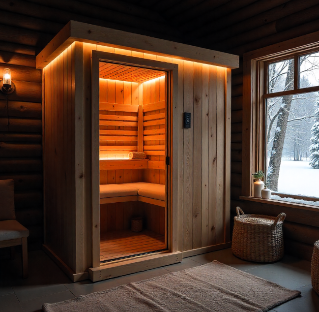 집에서 즐기는 인프라레드 사우나