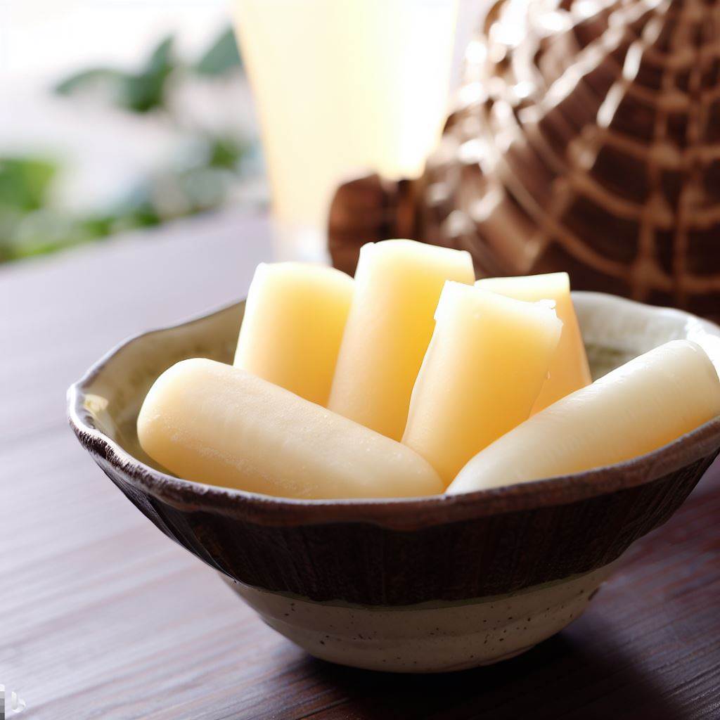 껍질을 깎은 마