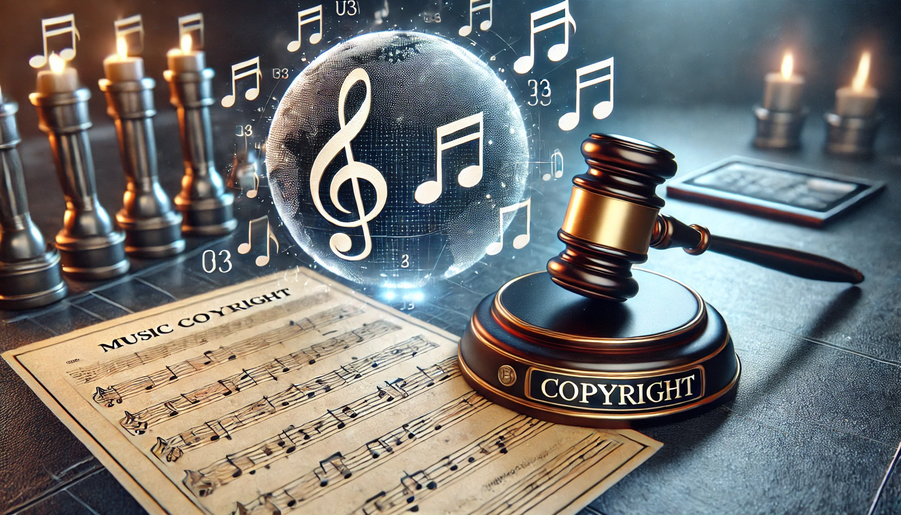 음악저작권 관련 설명 이미지