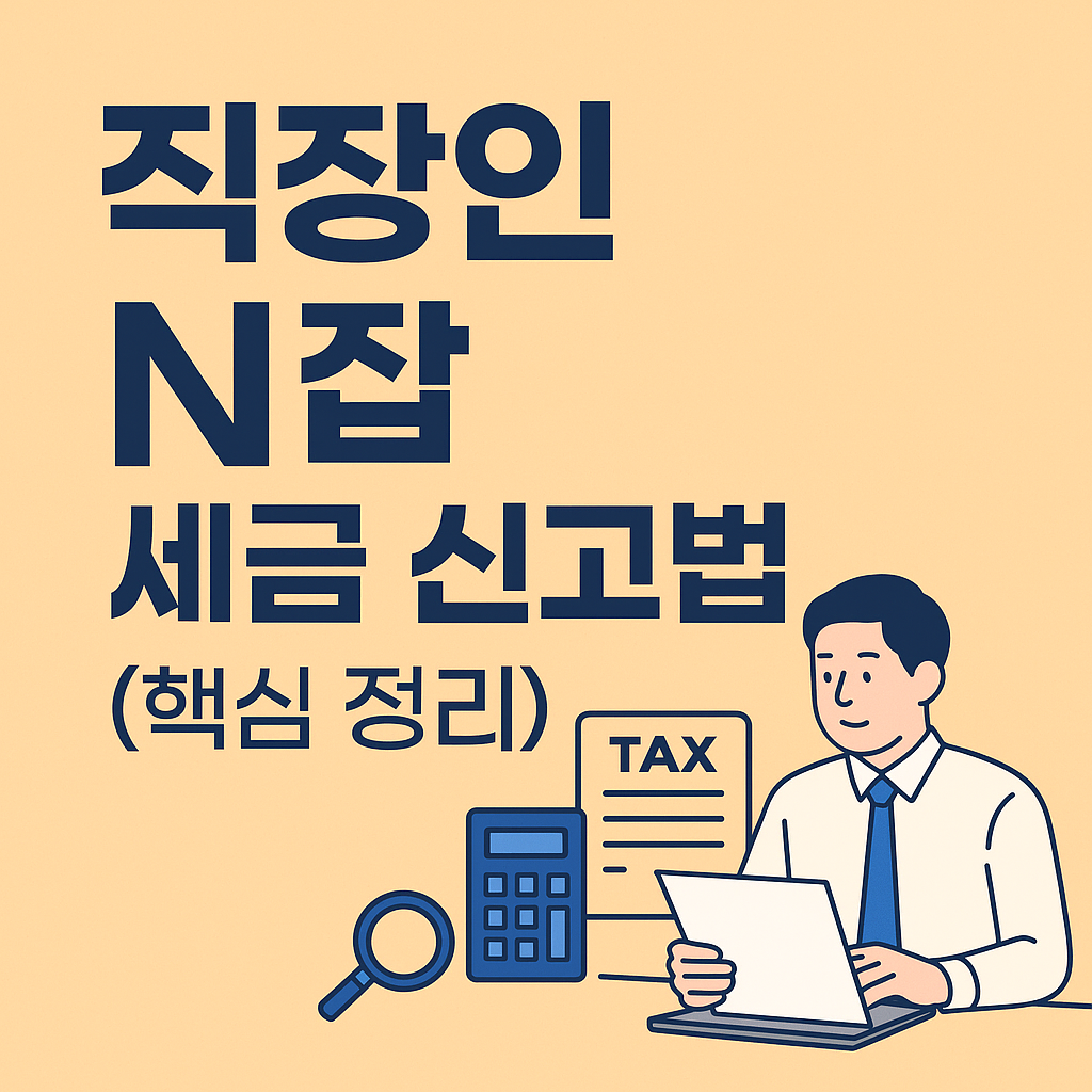직장인 N잡 세금 신고법 (핵심 정리)