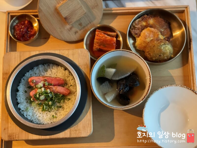 JW메리어트 아일랜드키친 조식후기_제주반상